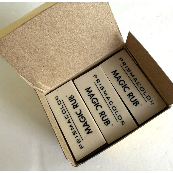 12 Count Box NEW Prismacolor 73201 Magic Rub Vinyl Drafting Erasers - Picture 4 of 6